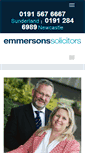 Mobile Screenshot of emmersons-solicitors.co.uk